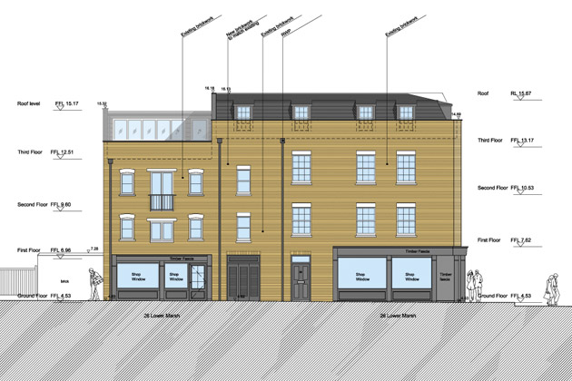 Fraizer Street Elevation